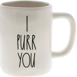 NWOT Rae Dunn I Purr You Mug